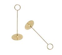 12Pcs Stainless Steel Table Number Holder Chic Para Bodas, Decoraciones