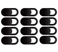 12PCS Webcam Cover Control deslizante de cubierta de cámara web, cubierta de cámara web ultradelgada para computadora portátil,iPad Pro,iMac,PC / computadora,tableta,iPhone,cubiertas de privacidad