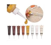12pcs Wood Repair Kit Wood Filler Restore Wood Furniture Touch Up Tool Set Marker Pen Cream Wax Repair Polymer Resin Fast Repair