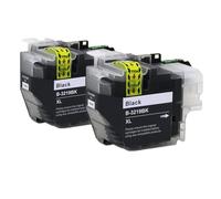 12PK Cartucho de Tinta Compatible LC3219 LC3219XL LC3217 LC3217XL para MFC-J5330DW J5335DW J5730DW J5930DW J6530DW J6935DW(2BK)