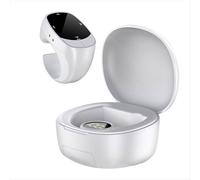 -12Pro E-Book Page Turner Bluetooth Wireless Ring Remote Control Touch Screen Page Clicker Video Photo Take White