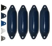 12skipper Set de 4 defensas para Barco Majoni Fender Star 15, Azul Marino