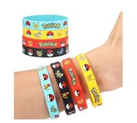 12st Pokemon Pikachu Armband Silikonarmband Figur Cartoon