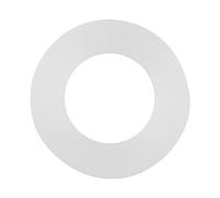 12uds Arandela Plana con Arandela de Silicona Blanca - Kit Surtido Arandelas Sellado para Mangueras 3/4" y Accesorios Fontanería, Conexiones Seguras y Estancas