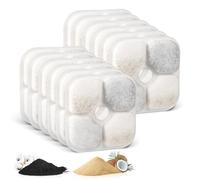 12uds Filtros de Fuente para Gatos, Filtro de Agua para Gatos Portátil Filtro Fuente Agua Gato Compatible con Catit PIXI el Dispensador de Agua Pet Cat Dog