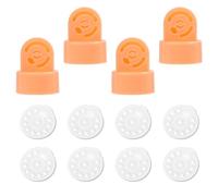 12uds Piezas para Extractor de Leche Compatibles con Medela, Membranas y Válvulas para Medela Reemplazos de Accesorios de Extractor de Leche para Pump in Style Advanced, Harmony, Symphony