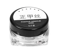 12Unids/caja Corrector de uñas encarnadas, Alisador de uñas de los pies, Tratamiento de uñas encarnadas Herramienta de corrección de uñas de los pies 6 Tamaños Fijador de alambre encarnado