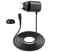 12V 0.4A Cargador Cable para Braun Máquina Afeitar Series 9 7 6 5 4 3 2 1 Cargador Cable Afeitadora Fuente de Alimentación Portátil para Braun Maquina Afeitar S1 S3 S5492 5544 320s 3020s 5214 5217
