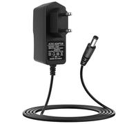 12V 0.5A Alimentación, Fuente de Alimentación 100-240V AC a 5W DC con Conector 5,5 x 2,5 mm, Adaptador Corriente 5W para Cámaras CCTV Tiras LED Router, 1 M