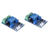 12V 10A Battery Low Voltage Cut Off Recovery Module 2PCS Automatic Switch Undervoltage Board for Emergency Power Supply with LED Indicator
