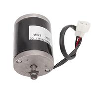 12V 120W Brushed Motor High Speed Small Brushed Motor with Belt Pulley for Electric Scooters Electric Bikes DIY Generator