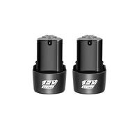 12V 2000mAh Batería Li-ion Recargable Con Cargador, Compatible Con Destornillador Eléctrico/taladros/mini Grinder Angular(2pcs)