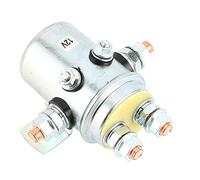 12V 200A Winch Relay Solenoid, Heavy Duty ATV Winch Contactor with Normally Open Contacts, Plated Rust Resistant Cover for ATV UTV Marine Club Car 12V DC Systems