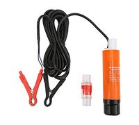12V 20mm Boat Bilge Pump 500GPH Portable Low Noise Compact Inline Submersible Pump for RV Yacht Marine Seawater Transfer with 4.5A Current 7.5A and Complete Accessories