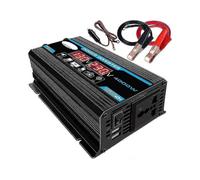 12V 220V Pure Sine Wave Inverter 4000W Pure Sine Wave Power Inverter Transformer with Remote Control & Dual AC Power Outlets for RV Car Truck