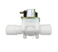 12V 24V 110V 220V Normally Closed Solenoid Valve External Thread Plastic Normally Open Water Valve For 0.02-0.8mpa Pressure 1/2"(3/4",220V_NORMALLY OPEN)