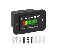 12V 24V 36V 48V 60V 72V LED Monitor de BateríA Indicador Indicador de Combustible de BateríA Probador de BateríA de Iones de Litio