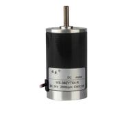 12V 24V 38mm Micro velocidad Motor pequeño generador Can CW CCW motor de alta velocidad WS-38ZYT64-R silencioso(Only Motor,2000RPM,24V)