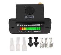 12V 24V 48V 60V 72V LED Battery Meter with Real Time Power Display IP65 Battery Fuel Gauge Indicator for Cart Forklift Leaf Trimmer Motorhome