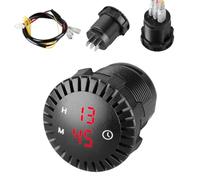 12V 24V Car Digital-Clock, LED Interior-Clock, Touch Display