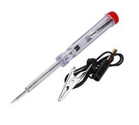 12V 24V Circuit Tester Pen | Automotive Electrical Voltage Detector for Cars/Trucks/Motorcycles | Low Voltage Test Probe with LED Indicator & Alligator Clip