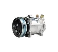 12V 24V Sanden 508 SD508 5H14 Compresor Serpentina 1/2/6/8 Ranura V Polea De Correa Tractor Excavadora Camión De Alta Resistencia AC Universal(1B-12V)