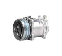 12V 24V Sanden 508 SD508 5H14 Compresor Serpentina 1/2/6/8 Ranura V Polea De Correa Tractor Excavadora Camión De Alta Resistencia AC Universal(2A-12V)