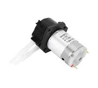 12V 3 * 5 Bomba peristáltica Bomba de agua micro Automática Laboratorio Precisión Control de flujo Aquario Análisis químico Diy Cabezcos de tubo peristáltico (Negro)