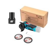 12V 3 Inch Lithium Electric Angle Grinder Compact Handheld Tool For DIY & Home Repairs Lightweight With Strong Power(ZYOZ008N)