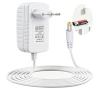 12V 3A Cargador para AVM Fritz!Box 7590 AX 7530 7490 7510 7430 7390 7560 7360 6690 6660 6670 6490 5590 5530 WLAN Routers , 36 W Fuente de Alimentación con Conector 5.5 × 2.5 mm, Cable 2 m, Blanco