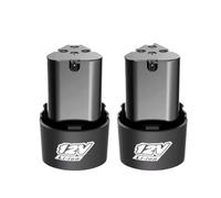 12V 4000mAh Batería Li-ion Recargable Con Cargador, Compatible Con Destornilladores Eléctricos/taladros/mini Amoladora De Ángulo(2pcs)