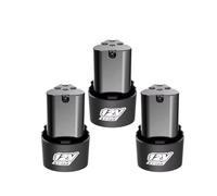 12V 4000mAh Batería Li-ion Recargable Con Cargador, Compatible Con Destornilladores Eléctricos/taladros/mini Amoladora De Ángulo(3pcs)