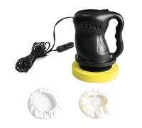 12V 40W Máquina pulidora de encerado Cuidado de pintura automático Pulidor de automóvil Herramienta de encerado eléctrico Pulido Lijado Encerado Herramientas de pulido (Color : Black) (Black)
