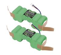 12V 4500mAh ZJ1517-HFR NI-MH Batería para Ecovacs Deebot 900 901 700 907 600 601 610 902 DE5G DM88 DE33 DE35 DG710 DG716 DD35 DE33 DG710 DG716 Robot Aspirapolvere (2 Piezas)