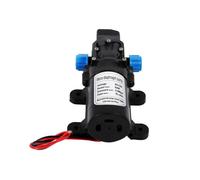12V 60W 120PSI 5L/MIN Bomba de Agua Eléctrica Agrícola Negro Pulverizador de Agua de Diafragma de Alta Presión Lavado de Autos