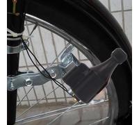 12V 6W Generador de bicicleta accionado por fricción para sistemas de iluminación al aire libre Soporte de montaje desmontable Se adapta a marcos de bicicleta estándar