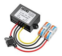 12V a 24V Step up Converter, Convertidor Transformador 5A 120W Convertidor 12v a 24v con Fusible Impermeable Y Bloque de Terminal Rápido, DC DC Converter para de Camión Vehículo Barco (Acepta DC9-20V)