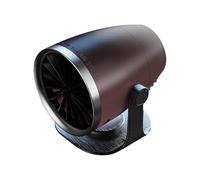 12V Car Camping Heater - Portable Plug In Warmer with Fan Defogger Function, Truck Dashboard Heater, Quick Heat Circulation for Vehicles, RVs, Tents, Desks, and Travel Use