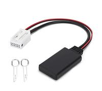 12V Car Module Adapter IN Cable for 6 7 Premium 6 7 R100 R110 RCD300 500 310 300 310 510 MFD2 CD DVD Players Plug and Play Music Streaming from Phone Pad MP3 with ABS Construction