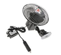 12V Car Truck Windshield Electric Fan Cooling System Suction Cup Car Fan Adjustable Cooling Fan Vehicle Fan Truck Cooling System
