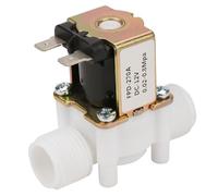 12V G1 / 2 "Válvula de agua de solenoide de entrada eléctrica de plástico NC para dispensador de agua para lavadora de dispensador de agua