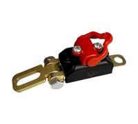 12V Heavy Duty Brass Motorcycle Battery Disconnect Switch - 2.52x0.83x0.79-Inch High Conductivity Cut Off Isolator | Universal Waterproof Power Shut Off Protector For Boats, ATVs, And RVs