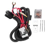 12V Horn Wiring Harness Relay Kit | Sturdy 18 Gauge Wire for Car/Truck/SUV | Universal Grille Mount Blast Tone Horn Installation