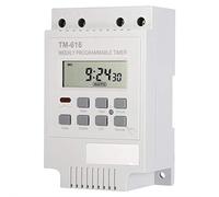 12V Interruptor Temporizador Digital 7 días Programable Control Inteligente Interruptor Temporizador Ahorro de energía Interruptor eléctrico para lámparas