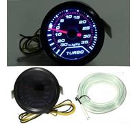 12V LED Turbo Boost Gauge 52MM ABS Material Pressure Gauge para modificación de coche con medición precisa de la presión turbo