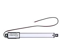 12V Linear Actuator 100mm Stroke | Internal Limit Switch & Low Noise Motor | Electric Actuator for Industrial/Farming/Home Use | IP60 Protection (Stroke 100mm-15mm/s-50N)