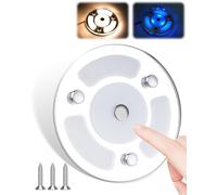 12V Luz de Techo LED Autocaravana Iluminación Interior, Luz LED 12V Regulable 3W Caravana Luces Interiores con Interruptor de Control Táctil, 3000K Campervan Luces para RV Autocaravana Caravana Barco