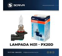 OSRAM Bombilla halógena HIR1 9011 12V 65W PX20D Original 1 unidad