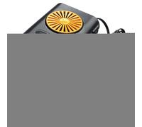 12V Portable Car Heater and Defroster Fan, Fast Heating & Cooling Device for Auto Windshield Demisting in Sedans, Trucks, Vehicles, Ideal for Winter Driving, Camping, Use