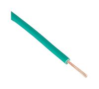 12V Wire 24 22 20 18 16 AWG PVC Pure Copper Cable Flexible(Green; 3 Meters; 20AWG)